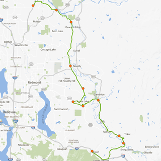Here’s an overview of the route. Click the Furkot link below for an interactive explanation of each point.
